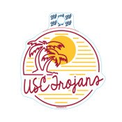 USC Trojans Back Seat Sticker